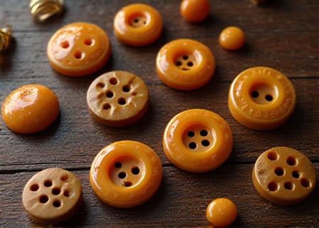 Botones artesanales vintage